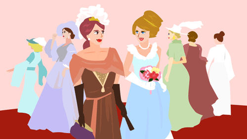 貴族がおうちでくつろいでいるイメージ