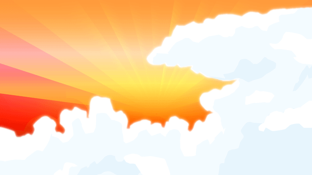 輝く太陽のイメージ