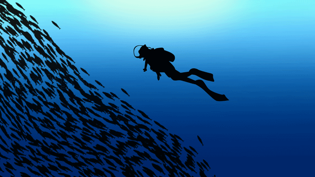 深みや闇のイメージ