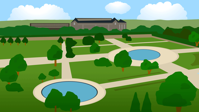 パリのテュイルリー庭園