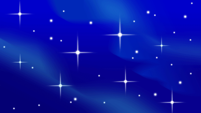 夜空に燦々と輝く星座たち