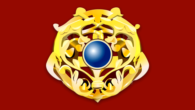 宝石のついた王家の紋章